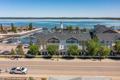 103-5210 Lakeshore Drive, Sylvan Lake, AB - Outdoor With Body Of Water With View