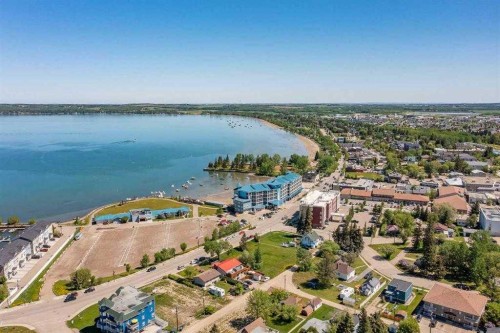 103-5210 Lakeshore Drive, Sylvan Lake, AB - Outdoor With Body Of Water With View