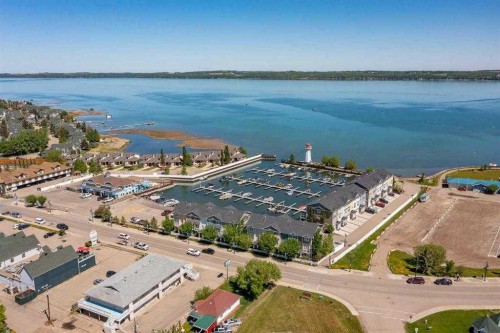 103-5210 Lakeshore Drive, Sylvan Lake, AB - Outdoor With Body Of Water With View