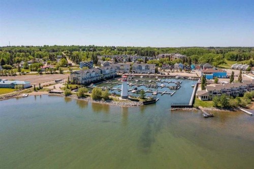 103-5210 Lakeshore Drive, Sylvan Lake, AB - Outdoor With Body Of Water With View