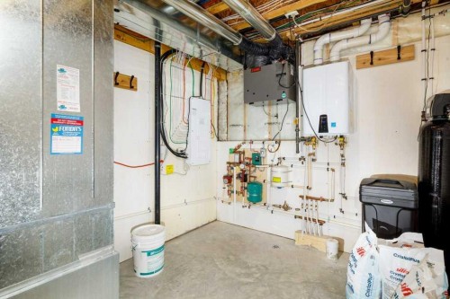 23 Cole Way, Sylvan Lake, AB - Indoor Photo Showing Basement