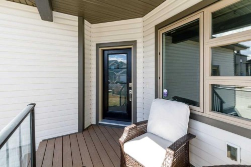 23 Cole Way, Sylvan Lake, AB - Outdoor With Deck Patio Veranda With Exterior