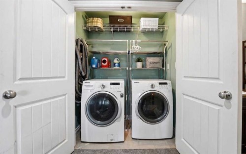 47 Thompson Crescent, Red Deer, AB - Indoor Photo Showing Laundry Room