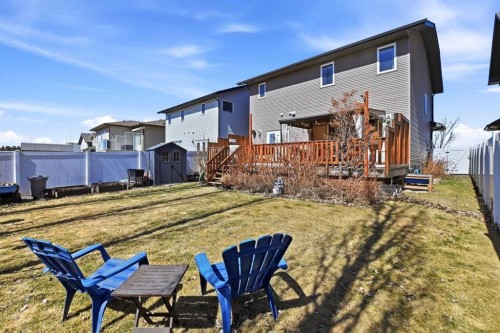 47 Thompson Crescent, Red Deer, AB - Outdoor With Deck Patio Veranda
