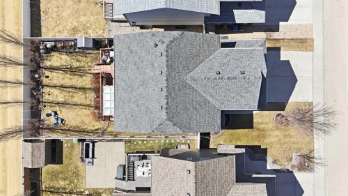 47 Thompson Crescent, Red Deer, AB - Outdoor With Deck Patio Veranda