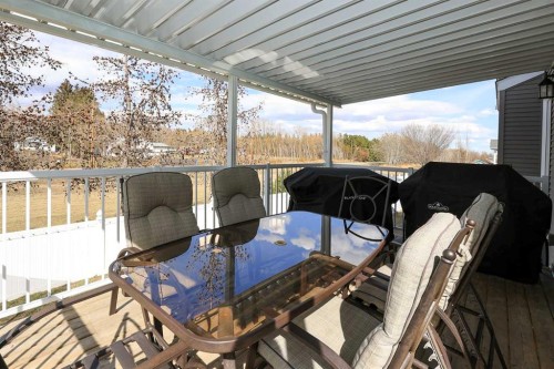 137 Coachman Way, Blackfalds, AB - Outdoor With Deck Patio Veranda With Exterior