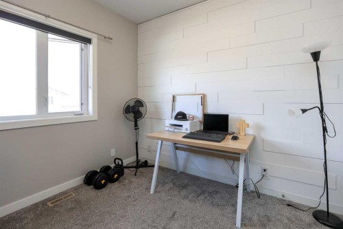 137 Coachman Way, Blackfalds, AB - Indoor Photo Showing Office