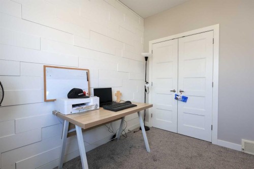 137 Coachman Way, Blackfalds, AB - Indoor Photo Showing Office