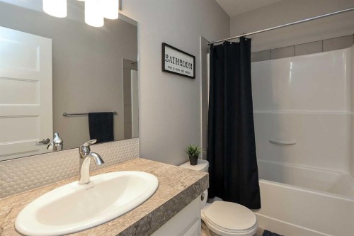 137 Coachman Way, Blackfalds, AB - Indoor Photo Showing Bathroom