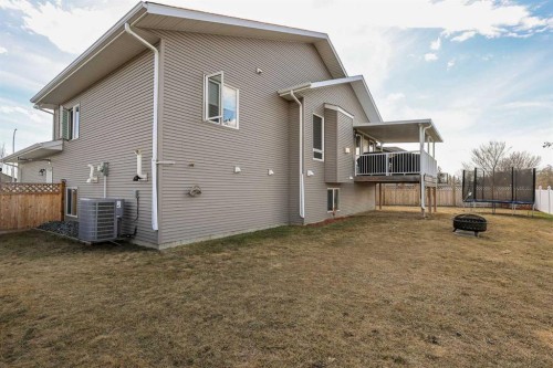 137 Coachman Way, Blackfalds, AB - Outdoor With Deck Patio Veranda With Exterior