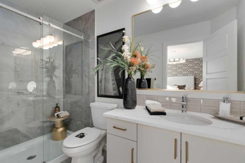 59 Lewiston Drive Ne, Calgary, AB - Indoor Photo Showing Bathroom