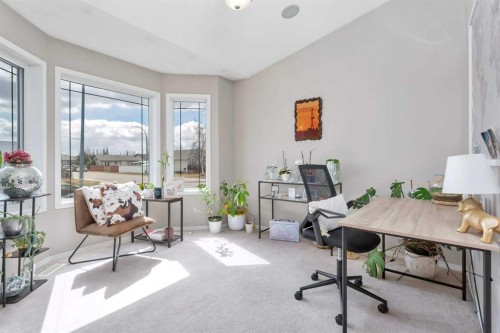 74 Fulmar Close, Sylvan Lake, AB - Indoor Photo Showing Office