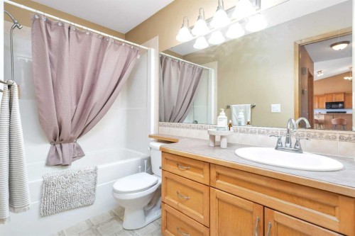 74 Fulmar Close, Sylvan Lake, AB - Indoor Photo Showing Bathroom