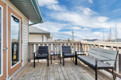 74 Fulmar Close, Sylvan Lake, AB - Outdoor With Deck Patio Veranda With Exterior