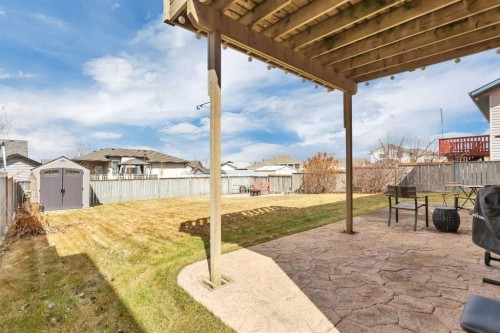 74 Fulmar Close, Sylvan Lake, AB - Outdoor With Deck Patio Veranda
