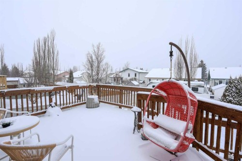 77 Duval Crescent, Red Deer, AB - Outdoor With Deck Patio Veranda