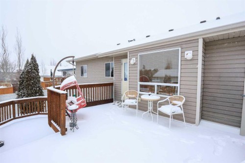 77 Duval Crescent, Red Deer, AB - Outdoor With Deck Patio Veranda With Exterior
