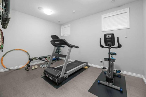 105 Connaught Crescent, Red Deer, AB - Indoor Photo Showing Gym Room