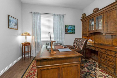 105 Connaught Crescent, Red Deer, AB - Indoor Photo Showing Office