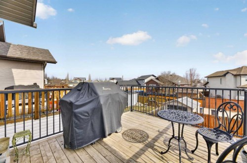 38 Regatta Way, Sylvan Lake, AB - Outdoor With Deck Patio Veranda With Exterior
