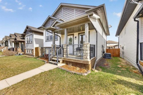 38 Regatta Way, Sylvan Lake, AB - Outdoor With Deck Patio Veranda