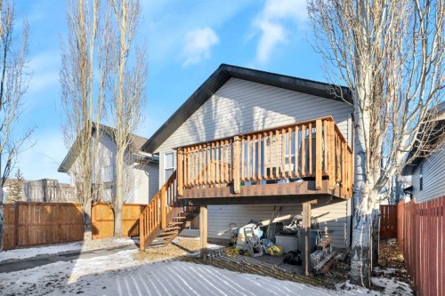 44 Leonard Crescent, Red Deer, AB - Outdoor With Deck Patio Veranda