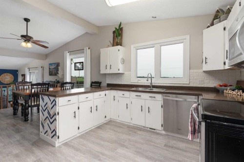 5228 59 Avenue, Viking, AB - Indoor Photo Showing Kitchen With Double Sink
