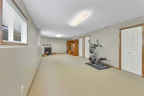 628 Lancaster Drive, Red Deer, AB - Indoor Photo Showing Gym Room