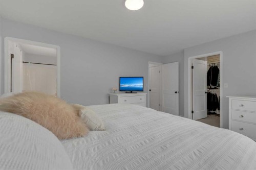 45 Dowler Street, Red Deer, AB - Indoor Photo Showing Bedroom