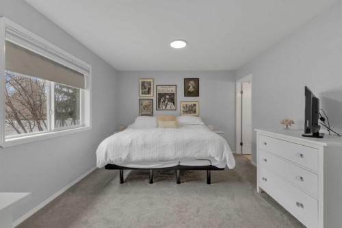 45 Dowler Street, Red Deer, AB - Indoor Photo Showing Bedroom