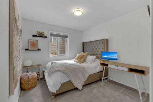 45 Dowler Street, Red Deer, AB - Indoor Photo Showing Bedroom