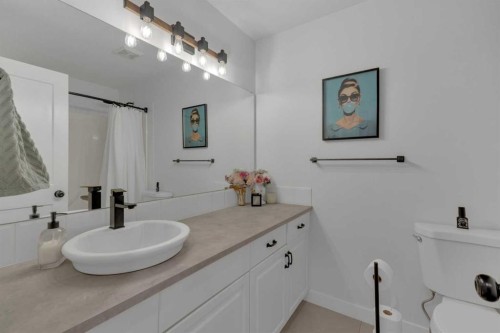45 Dowler Street, Red Deer, AB - Indoor Photo Showing Bathroom