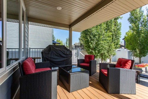 217 Van Slyke Way, Red Deer, AB - Outdoor With Deck Patio Veranda With Exterior