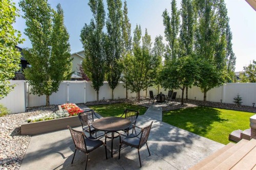 217 Van Slyke Way, Red Deer, AB - Outdoor With Deck Patio Veranda With Backyard