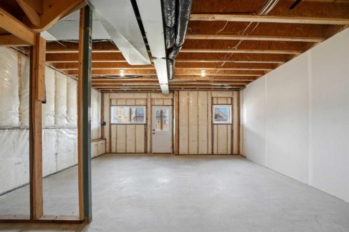 85 Pinnacle Close, Blackfalds, AB - Indoor Photo Showing Basement