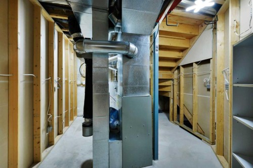 93 White Avenue, Red Deer, AB - Indoor Photo Showing Basement