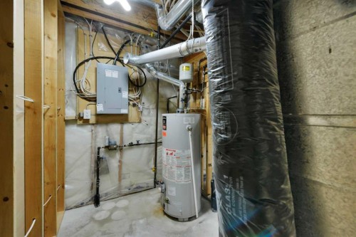 93 White Avenue, Red Deer, AB - Indoor Photo Showing Basement