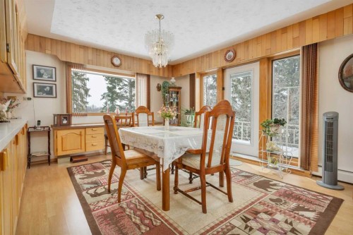 385060 Range Road 5-4, Rural Clearwater County, AB - Indoor Photo Showing Dining Room