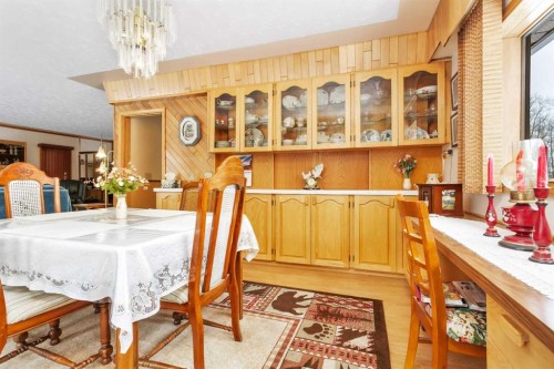 385060 Range Road 5-4, Rural Clearwater County, AB - Indoor Photo Showing Dining Room