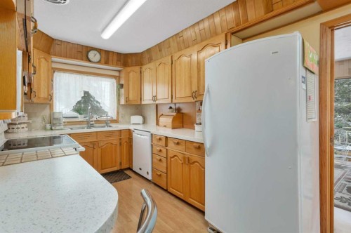 385060 Range Road 5-4, Rural Clearwater County, AB - Indoor Photo Showing Kitchen With Double Sink