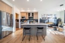 448 Lewiston Landing Ne, Calgary, AB  - Indoor Photo Showing Kitchen With Stainless Steel Kitchen With Upgraded Kitchen 