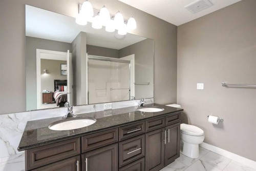 117 Coachman Way, Blackfalds, AB - Indoor Photo Showing Bathroom