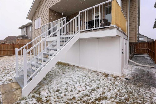 117 Coachman Way, Blackfalds, AB - Outdoor With Exterior