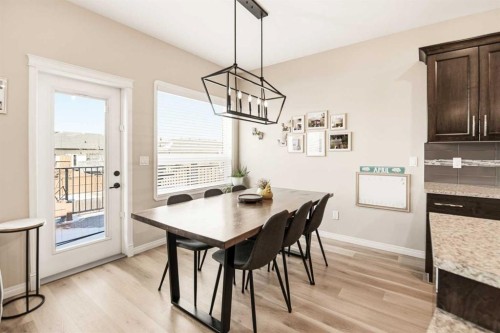 12 Cyprus Road, Blackfalds, AB - Indoor Photo Showing Dining Room