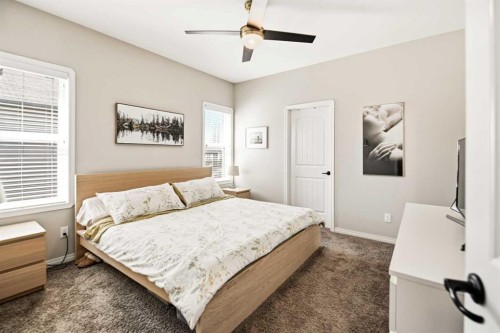 12 Cyprus Road, Blackfalds, AB - Indoor Photo Showing Bedroom