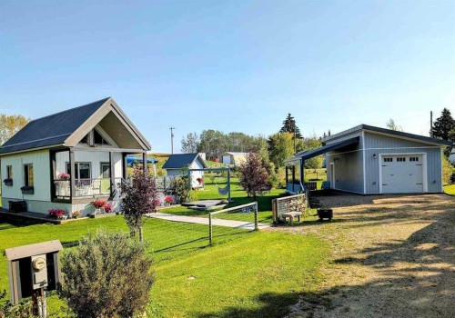 410 5 St E, Winfield, AB - Outdoor With Deck Patio Veranda