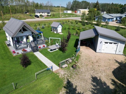410 5 St E, Winfield, AB - Outdoor With Deck Patio Veranda