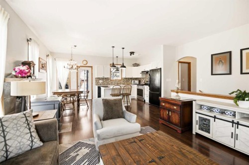 57 Woodbine Close, Blackfalds, AB - Indoor Photo Showing Living Room