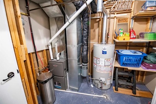 57 Woodbine Close, Blackfalds, AB - Indoor Photo Showing Basement