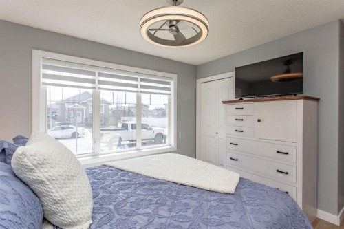 179 Long Close, Red Deer, AB - Indoor Photo Showing Bedroom